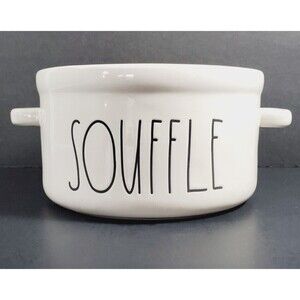 New Rae Dunn Souffle Baking Dish with Handles Artisan by Magenta Farmhouse Style